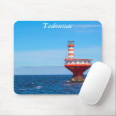 Tapis De Souris Tadoussac, Québec, Canada mousepad (Avec souris)