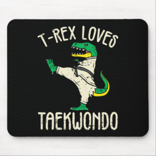 Tapis De Souris Taekwondo et arts martiaux T-rex I pour fille de k