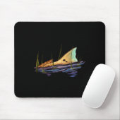 Tapis De Souris Tailing Redfish Red Drum Fish Shirt Redfish Tail  (Avec souris)