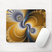 Tapis De Souris Tailspin - Art fractal (Avec souris)