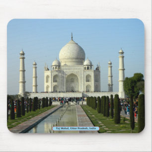 Tapis De Souris Taj Mahal, Uttar Pradesh, Inde