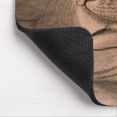 Tapis De Souris "Taking A Dip" tiger mousepad (Coin)