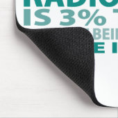 Tapis De Souris Talent du radiologue 3% (Coin)