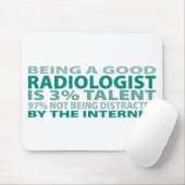 Tapis De Souris Talent du radiologue 3% (Avec souris)