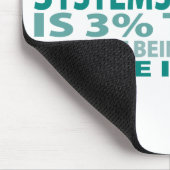 Tapis De Souris Talent du technicien système 3% (Coin)