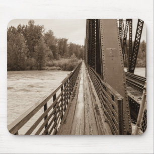 Tapis De Souris Talkeetna Railroad Bridge