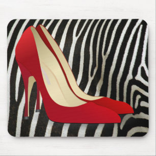 Tapis De Souris talons hauts rouge