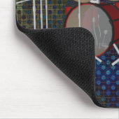 Tapis De Souris Tambours : Kit de tambour rouge : modèle 3D : (Coin)