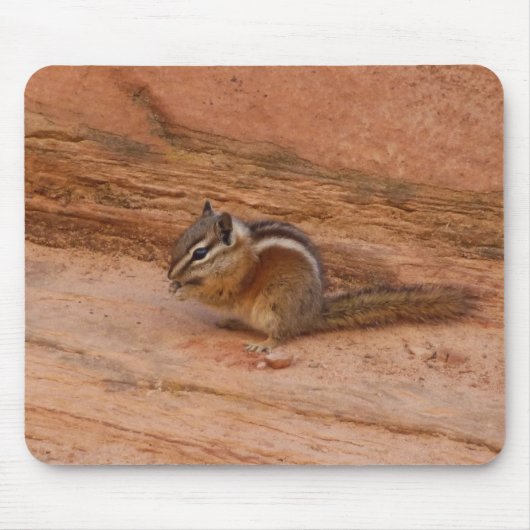 Tapis De Souris Tamia de Zion sur les rochers rouges (Devant)