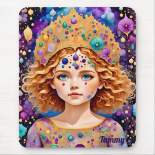 Tapis De Souris TAMMY ~ Jolie fille décorée ~