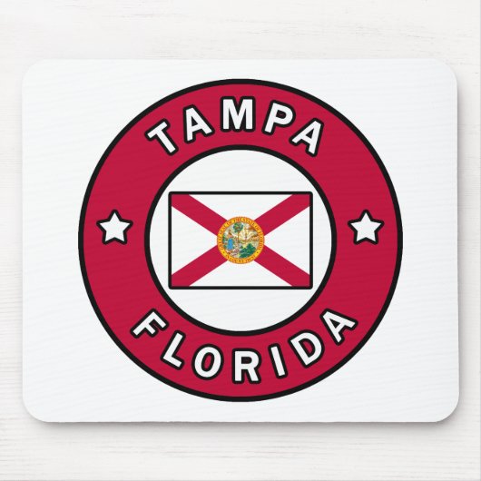 Tapis De Souris Tampa Floride (Devant)