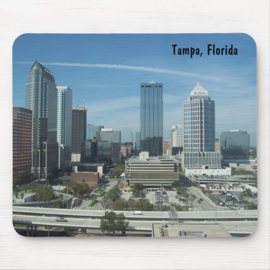 Tapis De Souris Tampa, la Floride Mousepad (Devant)