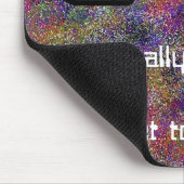 Tapis De Souris Tandis que Mousepad parti du chat… (Coin)