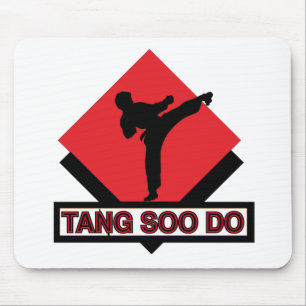Tapis De Souris Tang Soo font le diamant rouge
