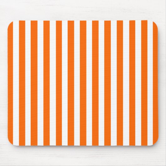 Tapis De Souris Tangerine Moderne (Devant)