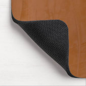 Tapis De Souris Tangerine Uni (Coin)