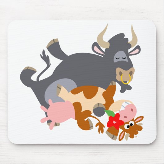 Tapis De Souris Tango ! ! (taureau et vache) mousepad (Devant)