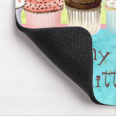Tapis De Souris Tant de gâteaux, si peu de temps ! Cupcake Art (Coin)