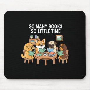 Tapis De Souris Tant de livres peu de temps groupe de lecture de c