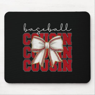 Tapis De Souris Tante Bysebyll Coquette à nœud sportive Amour Mère