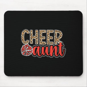 Tapis De Souris Tante de cheerleaders Tante Léopard Tante d'une ch