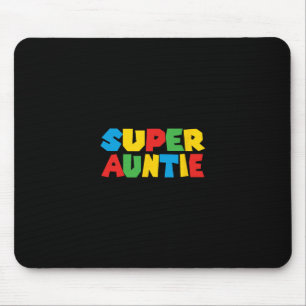 Tapis De Souris Tante Joueuse Super Tante Drôle De Jeux Correspond