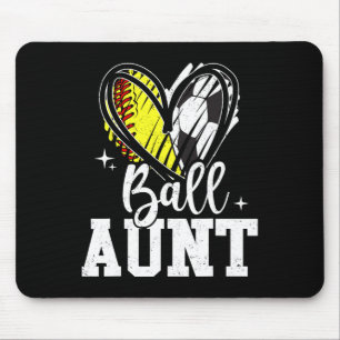 Tapis De Souris Tante Ll Douce Ll Football Tante Ll Des Deux