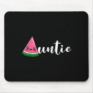 Tapis De Souris Tante tata amusante amatrice de pastèque famille