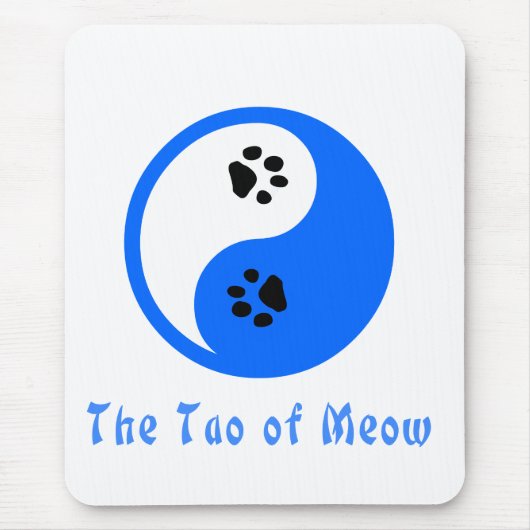 Tapis De Souris Tao de Meow Mousepad (Devant)