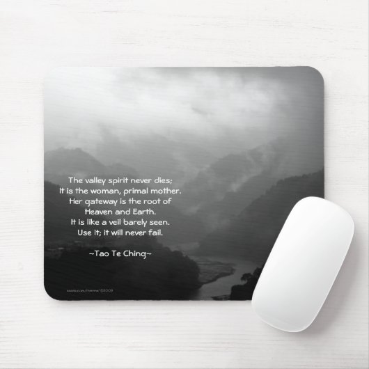 Tapis De Souris Tao Te Ching No.6 /Mousepad (Avec souris)
