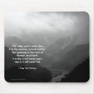 Tapis De Souris Tao Te Ching No.6 /Mousepad