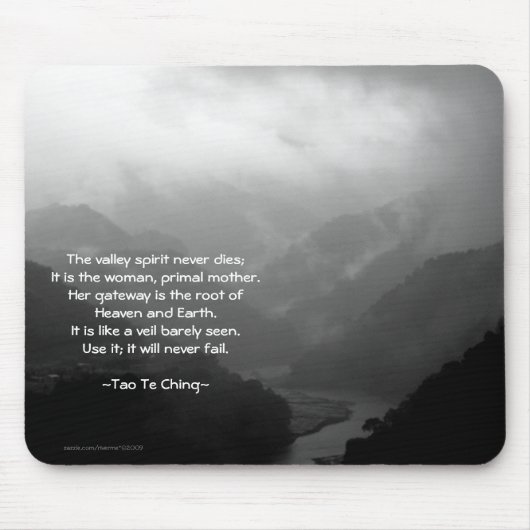 Tapis De Souris Tao Te Ching No.6 /Mousepad (Devant)