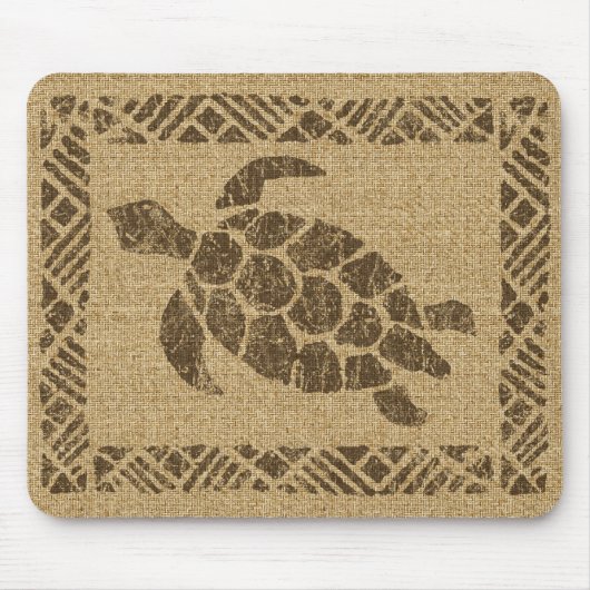 Tapis De Souris Tapa Mousepad de Honu (Devant)