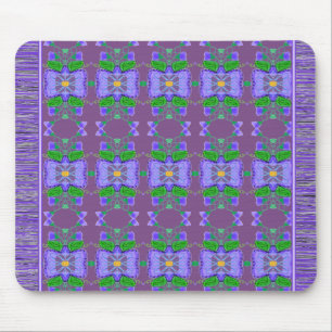 Tapis De Souris Tapis de la souris à motif violet