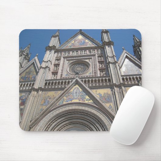 Tapis De Souris Tapis de souris, cathédrale d'Orvieto (Avec souris)