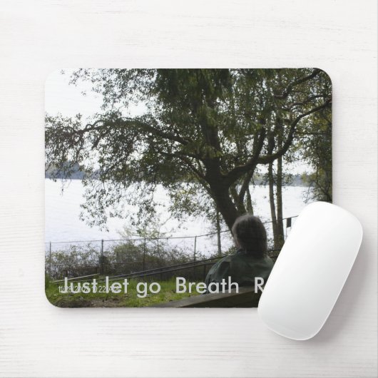 Tapis De Souris Tapis de souris, "un endroit à être" (détendez) (Avec souris)