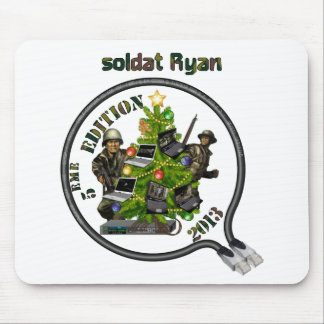 Tapis De Souris Tapis souris Lan de Noël soldat Ryan