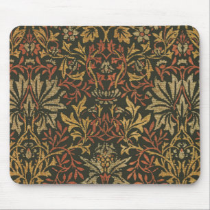 Tapis De Souris Tapisserie de jardin de fleurs de William Morris