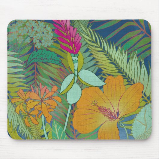Tapis De Souris Tapisserie tropicale II (Devant)