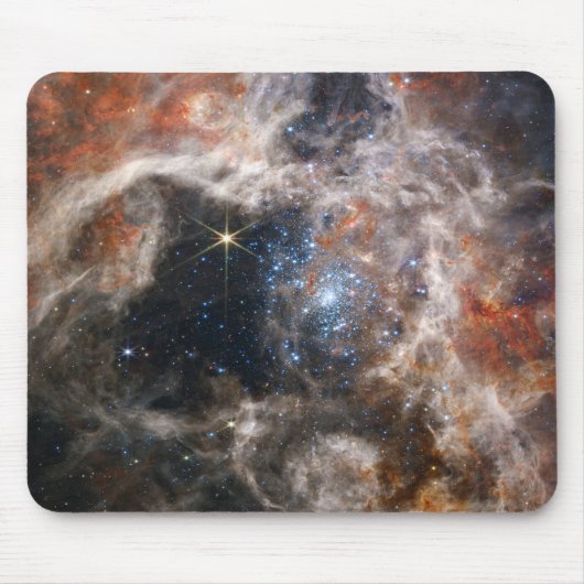 Tapis De Souris Tarantula Nebula Image de JWST (Devant)