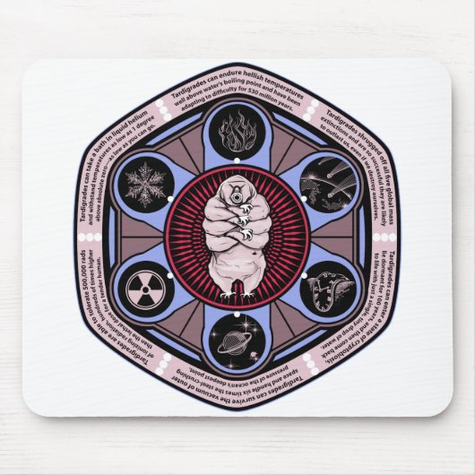 Tapis De Souris Tardigarde fort (Devant)