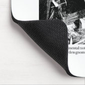 Tapis De Souris Tarquin et le gnome de jardin (Coin)