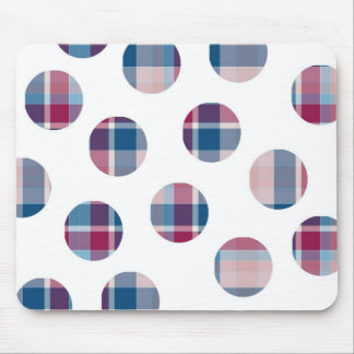Tapis De Souris Tartan à pois