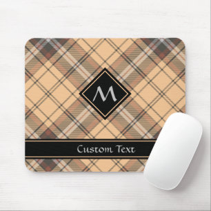 Tapis De Souris Tartan beige et Brown