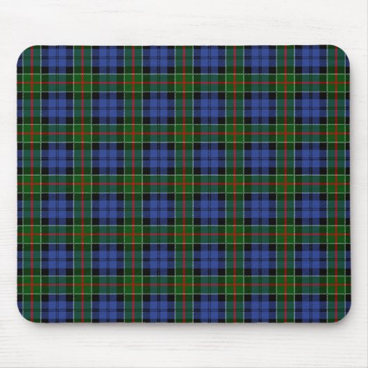 Tapis De Souris Tartan de Colquhoun de clan (Devant)