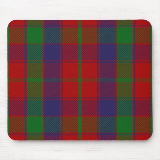 Tapis De Souris Tartan de Robertson de clan (Devant)