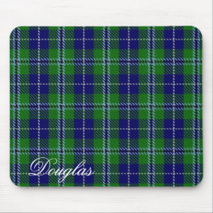 Tapis De Souris Tartan écossais majestueux de Douglas de clan