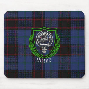 Tapis De Souris Tartan et blason de clan écossais à la maison