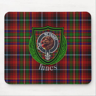 Tapis De Souris Tartan et blason du clan écossais Innes