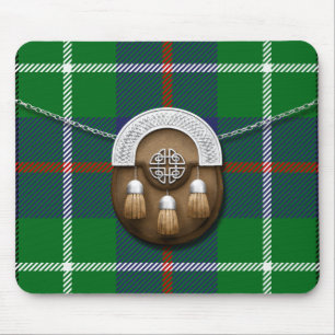 Tapis De Souris Tartan et escarcelle de Duncan de clan